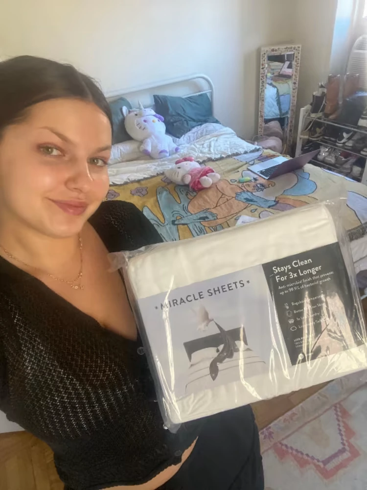 Miracle Sheets owner Carla T.