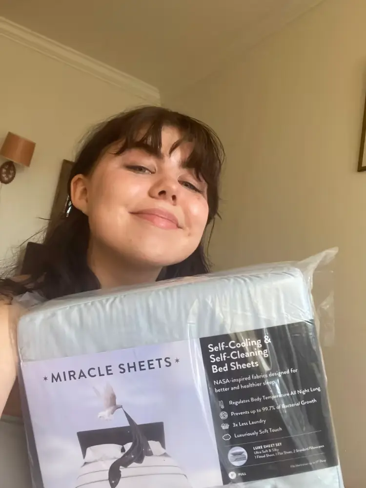 Miracle Sheets owner Katy W.